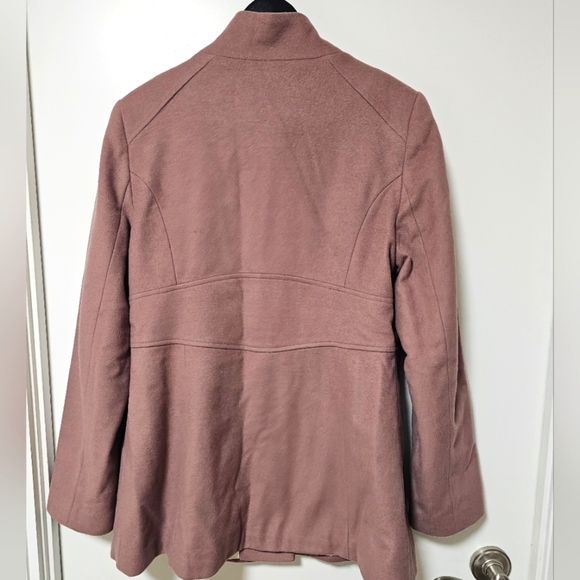 Le Chateau Pink Wool coat - sz Med - Picture 4 of 14